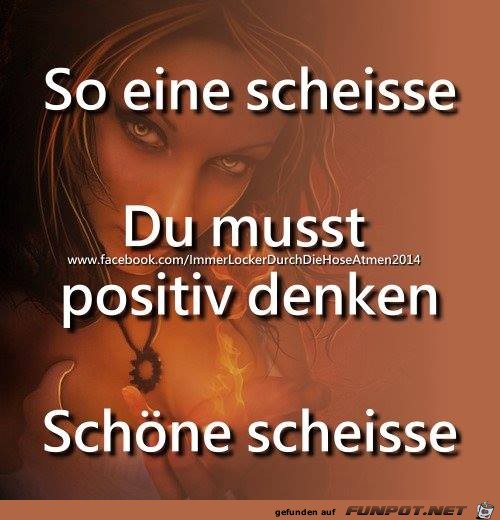 Positiv denken Positiv denken