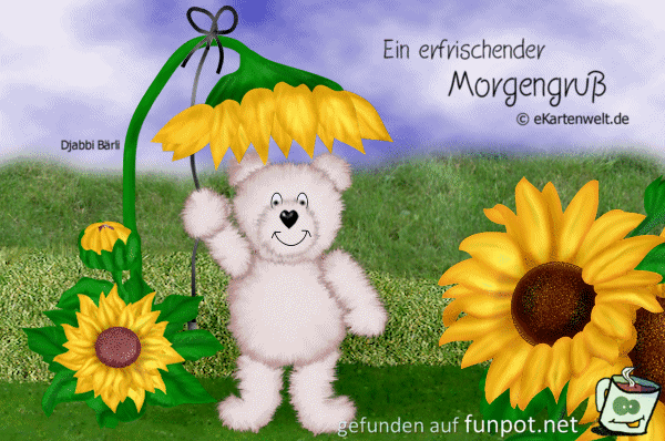 erfrischender Morgengruss erfrischender Morgengruss