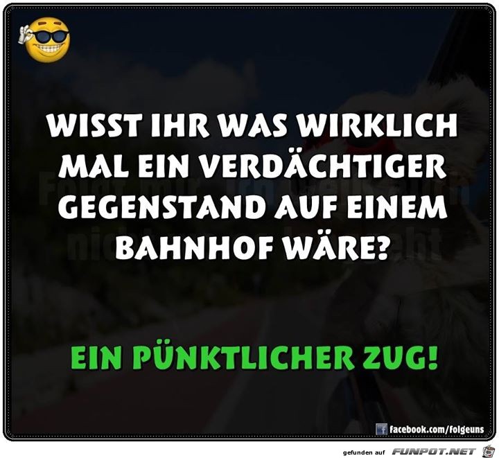 Verdaechtiger Gegenstand Verdaechtiger Gegenstand