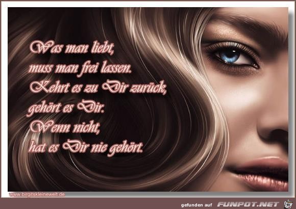 was man liebt 