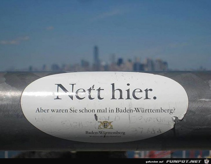 Nett hier