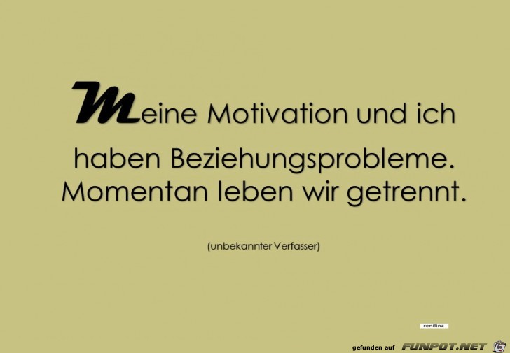 Meine Motivation