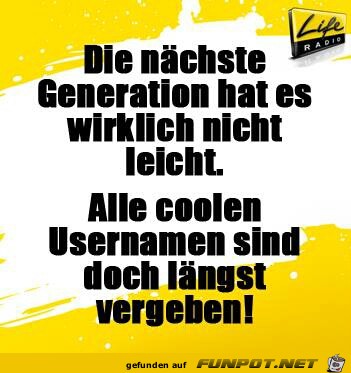 naechste Generation naechste Generation
