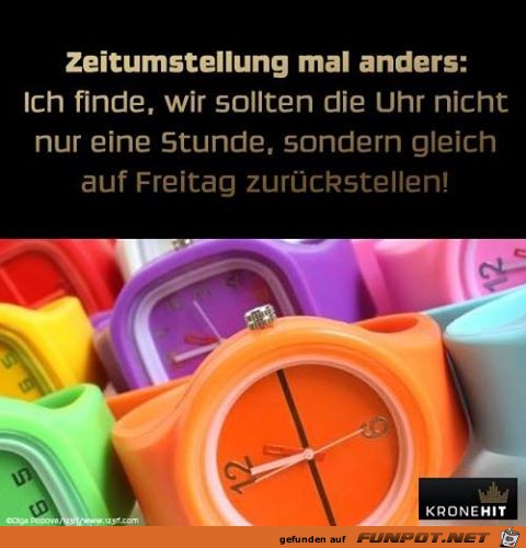 Zeitumstellung Zeitumstellung