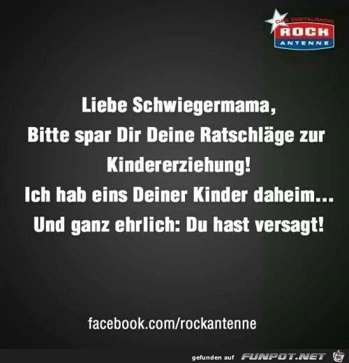 liebe schwiegermama