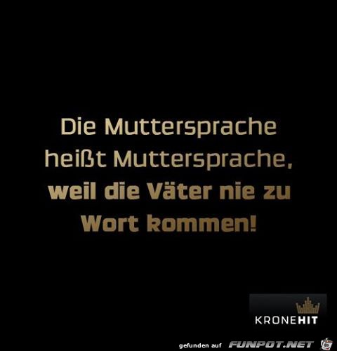 Die Muttersprache