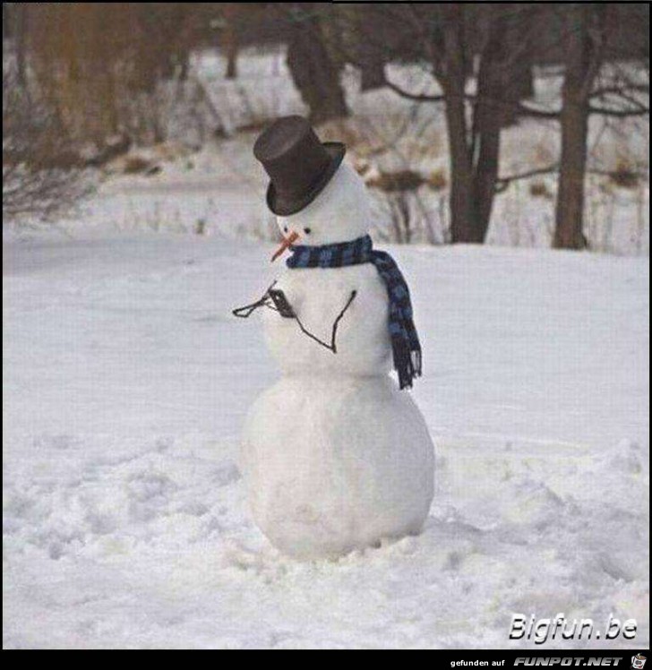 Snowman Modern Version