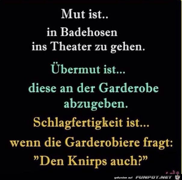 mut ist