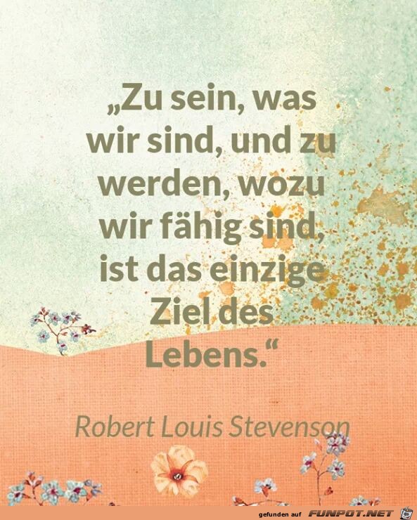 Zu sein, was wir sind... Zu sein, was wir sind...