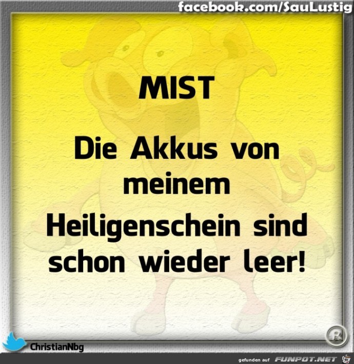  Mist Batterien sind leer