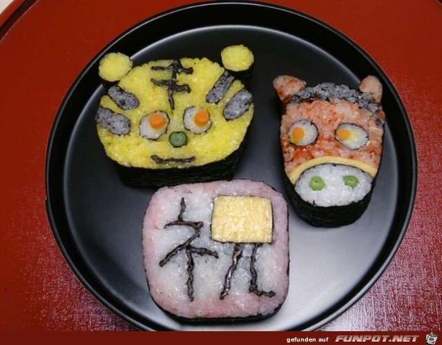 Sushi-Kunst!