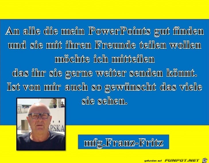 Information an alle