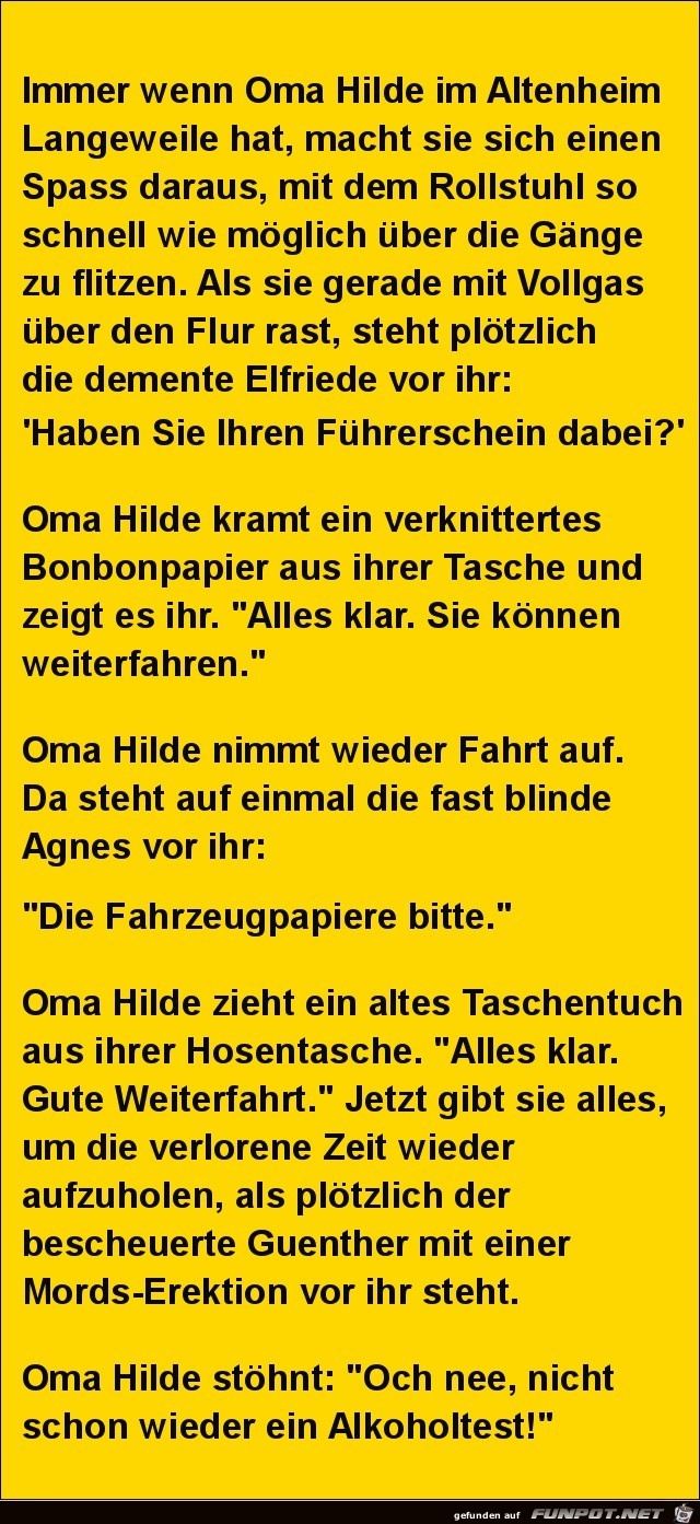 Oma Hilde Oma Hilde
