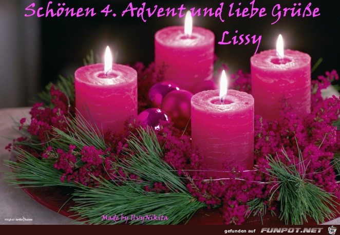 Gruesse zum 4 Advent Gruesse zum 4 Advent
