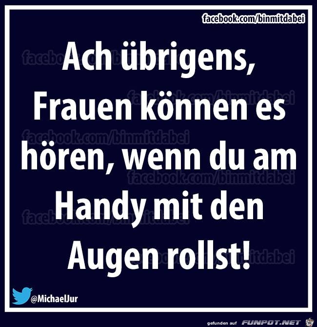 Frauen hoeren alles