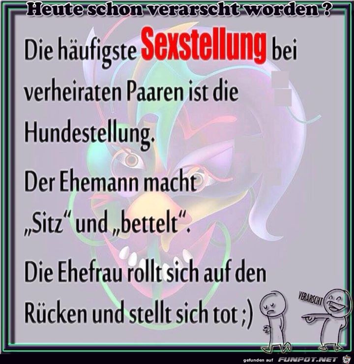 Lustige sexstellung