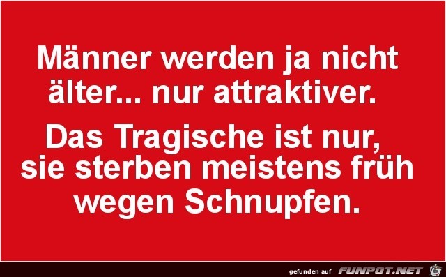 Maenner werden nicht aelter Maenner werden nicht aelter