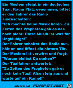 Kein Taxi