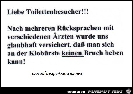 fr die brotoilette - klobrsten-fail - spr