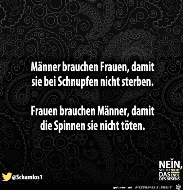 Maenner brauchen