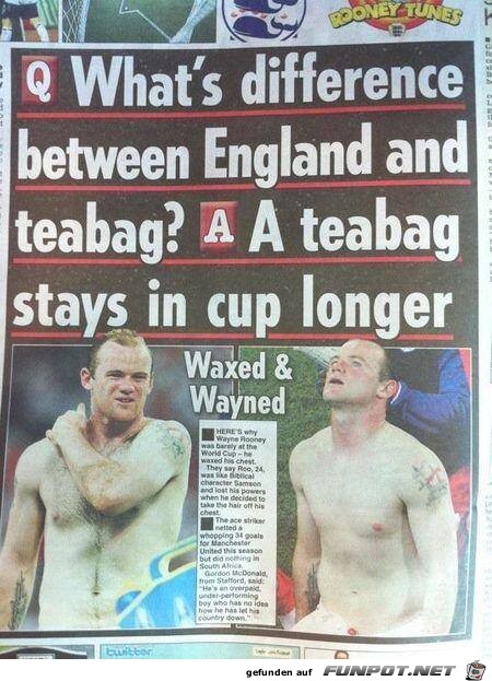 difference England teabag