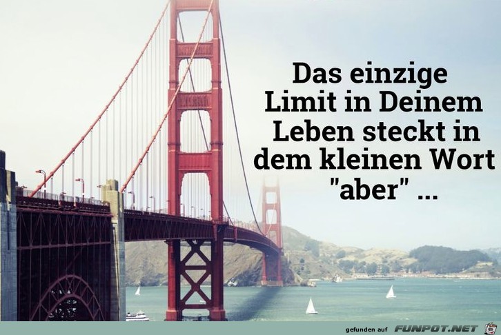 Limit im Leben