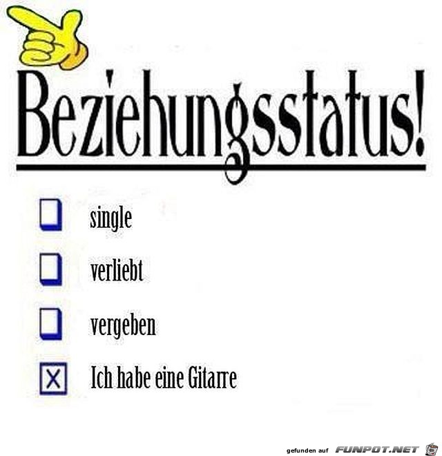 Beziehungsstatus Beziehungsstatus