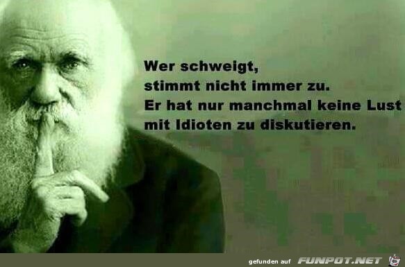 wer schweigt wer schweigt