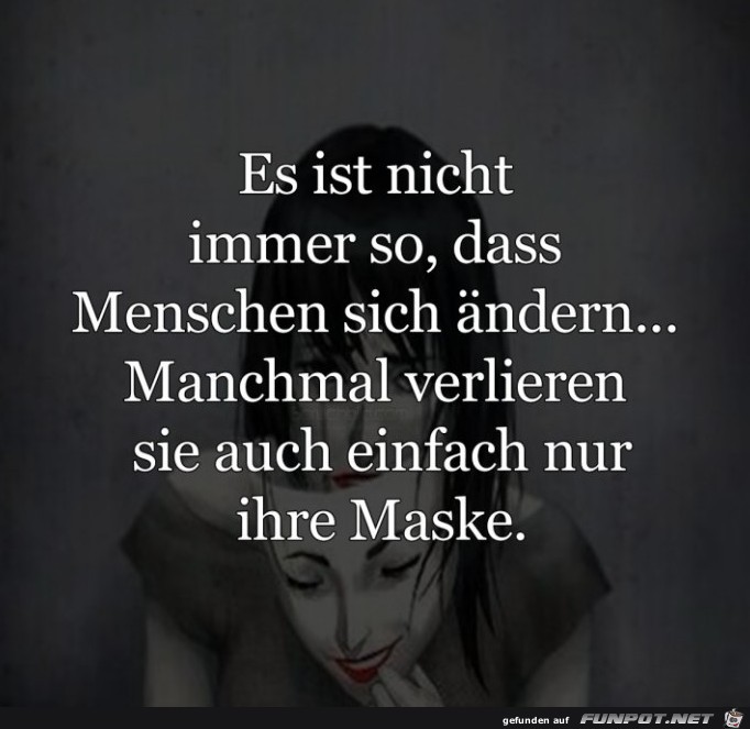 es ist nicht immer so