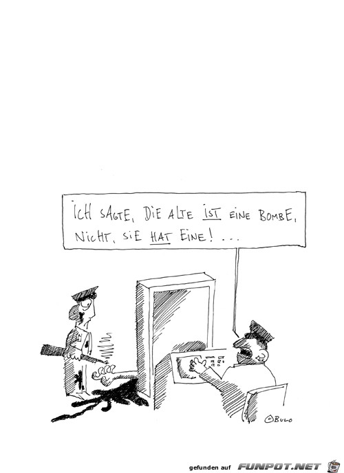 die Alte ist eine Bombe die Alte ist eine Bombe