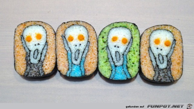 Sushi-Kunst!