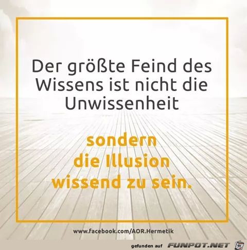 Unwissenheit