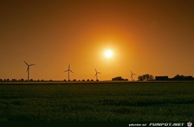 Bilder von schnen Sonnenuntergngen