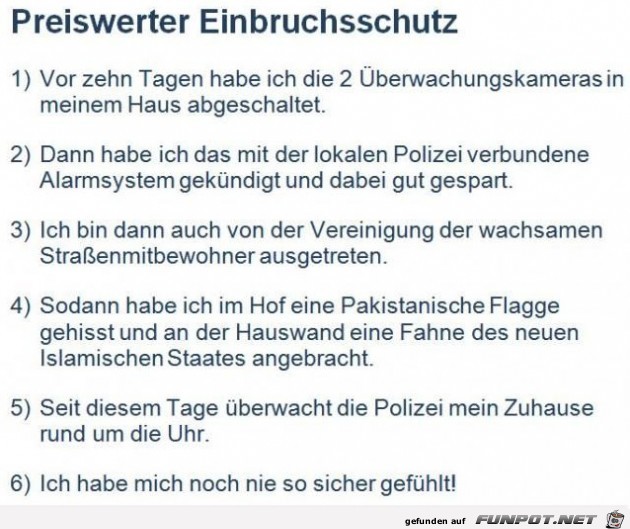 einbruchschutz