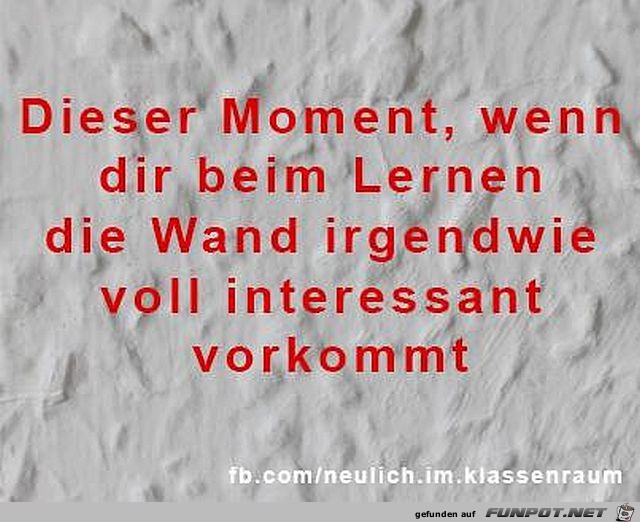 typische Situation beim Lernen typische Situation beim Lernen