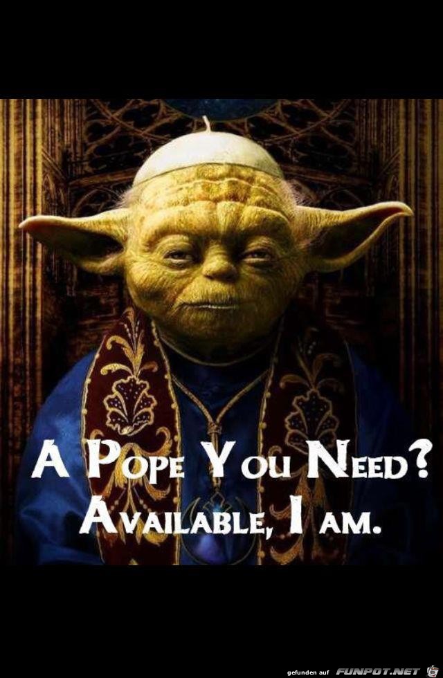 Papst Yoda Papst Yoda