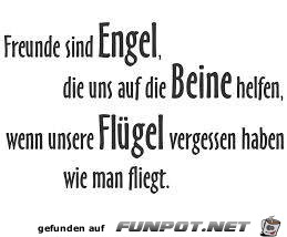 freunde sind Engel