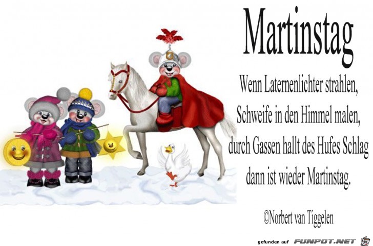 Zum St. Martinstag !!!