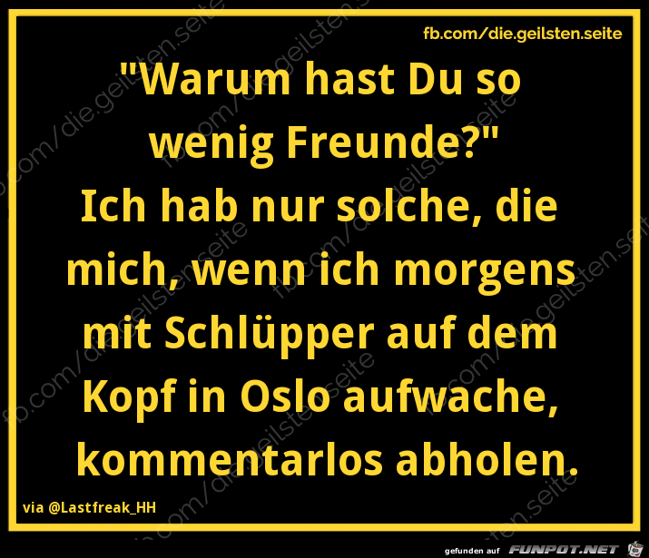 Wenig Freunde Wenig Freunde
