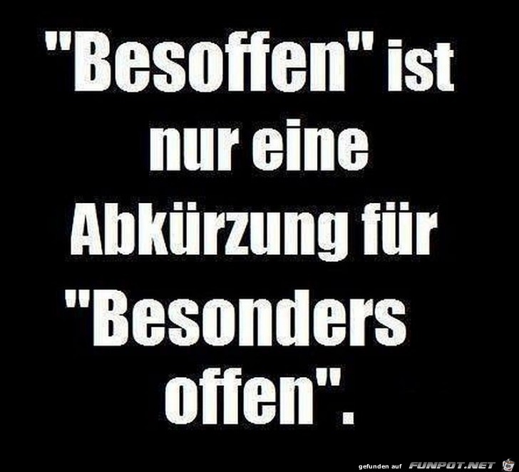 Besoffen