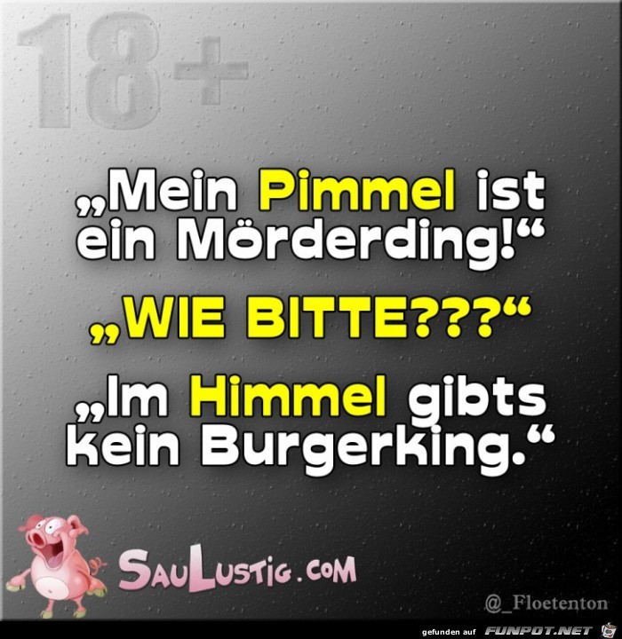 Er ist ein Moerderding Er ist ein Moerderding