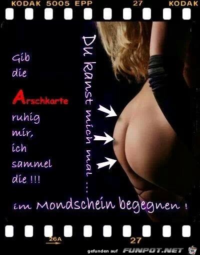 Arschkarte Arschkarte