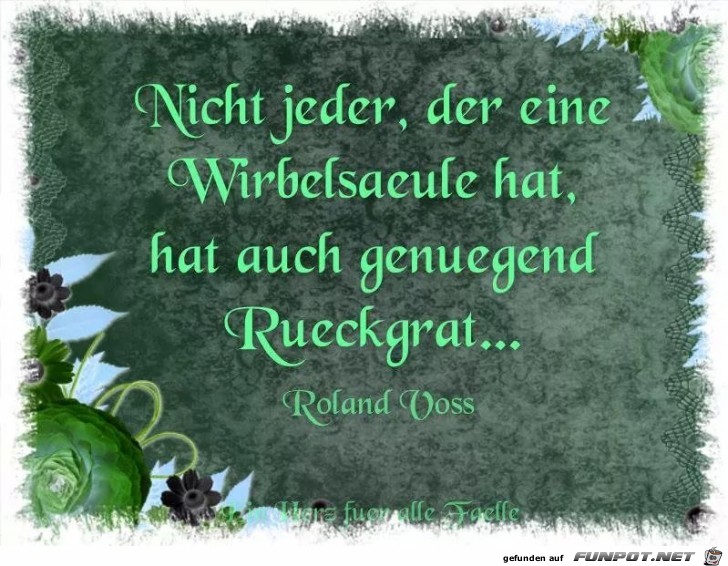 Rückgrat Rückgrat