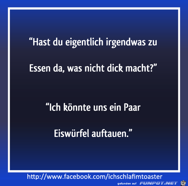 macht nicht dick