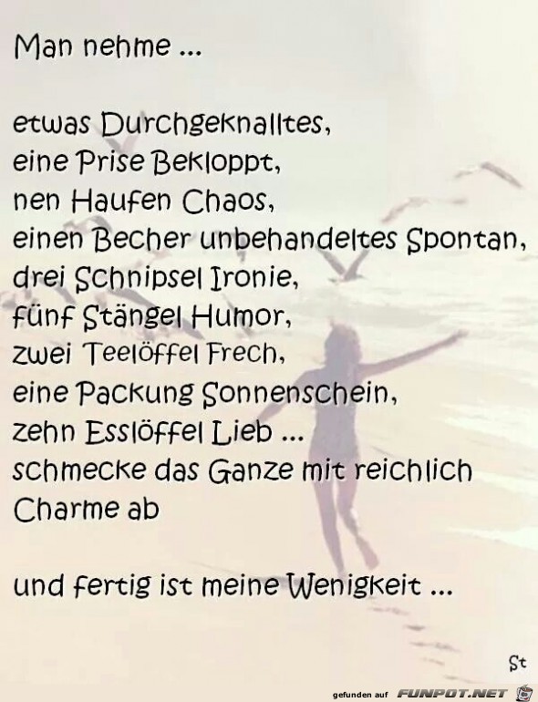 meine Wenigkeit meine Wenigkeit