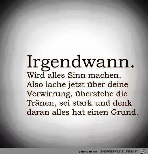 Irgendwann