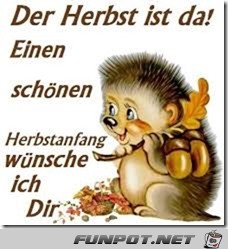 der Herbst ist da