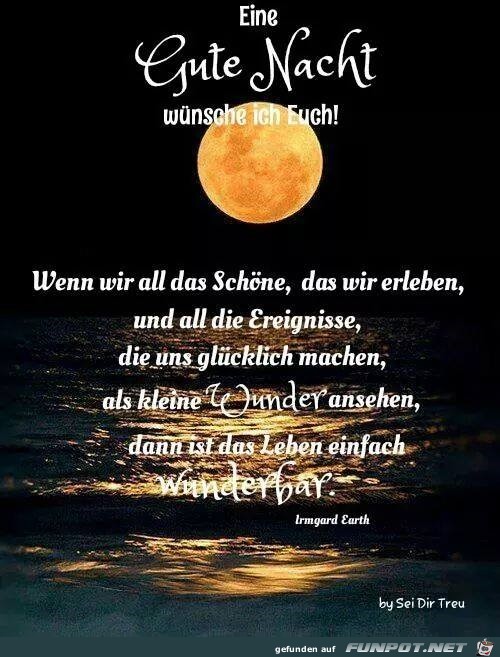 gute nacht