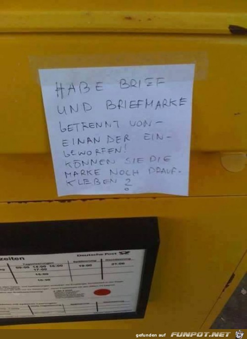 Briefmarke Briefmarke