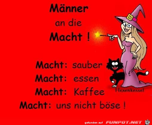 Maenner an die Macht